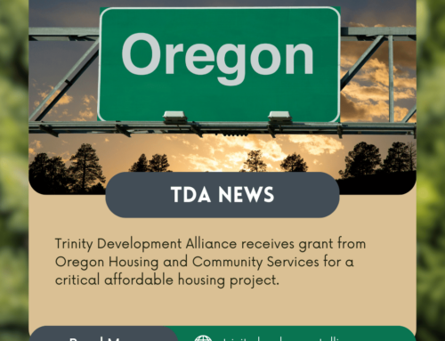 TDA Receives Critical Grant to Help Support Oregon Communities