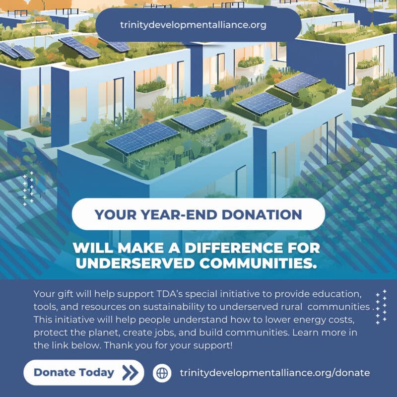 It’s Not Too Late! – Trinity Development Alliance